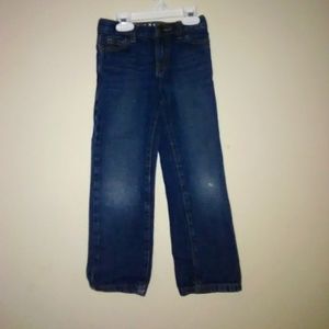 Crazy 8 boys size 5 slim straight leg blue jeans